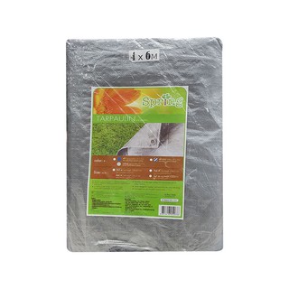 ผ้าใบ 4x6 ม. สีบรอนซ์ SPRING 4X6M BRONZE&amp;NBSP;CANVAS (PACK)