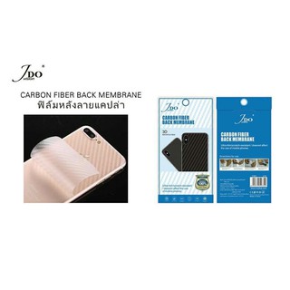ฟิล์มหลังเคปร่า Sam A21 A31 M31 M11 A8S OPPO Realme 2/3/X2 A92 Vivo V19 Y30 Y50 Carbon Fiber Back Jdo