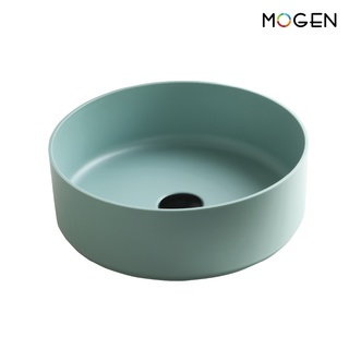 MOGEN MAM013-7 เมลามีน อ่างล้างหน้ารุ่น เส้นผ่าศูนย์กลาง 40 ซม. สีเขียวโมรอคแคน (kelly green)