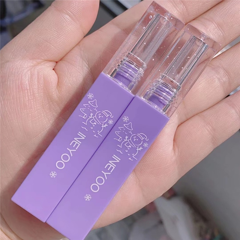 พร้อมส่ง Ineyoo® ลิปกลอส เนื้อแมตต์ กันน้ํา ให้ความชุ่มชื้น ติดทนนาน - รูปที่ 4