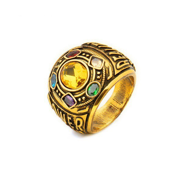 Avengers 3 Thanos Ring Creative Infinite Glove นูนนิ้วผู้ชาย