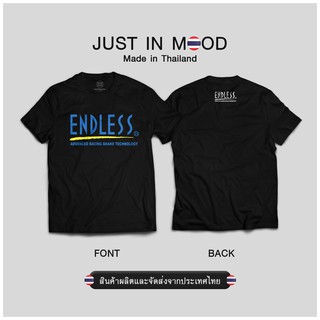 เสื้อยืดคอกลมcrew neck76-เสื้อยืดลาย ENDLESS สุดคูล... Made in Thailand คุณภาพเยี่ยมS-4XL