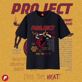 เสื้อยืด ลาย Lebron James X Dwyane Wade | สาย Project PH V2