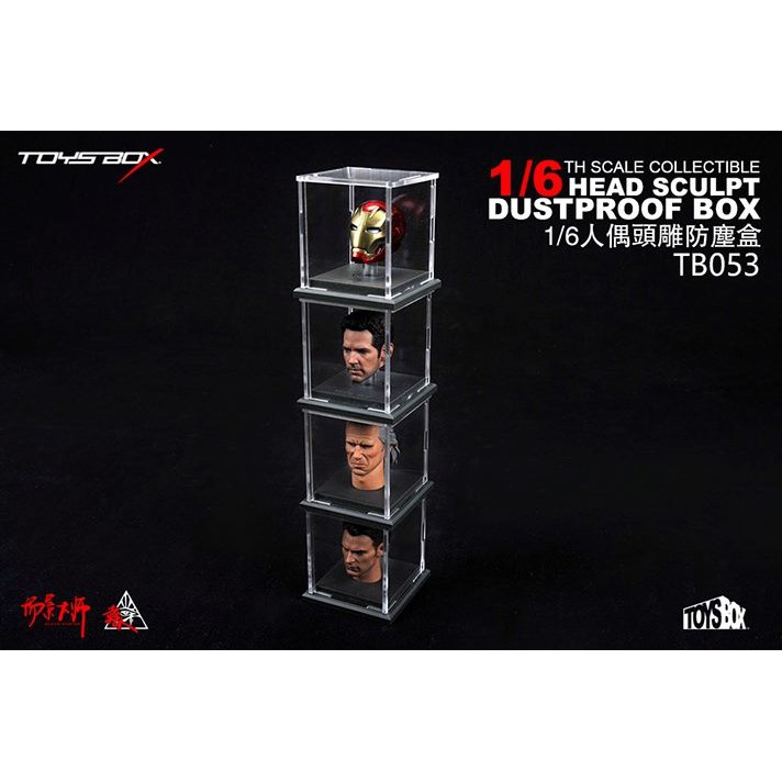 🔥พร้อมส่ง 🔥 Toys-Box Head Sculpt กล่องอะคิลลิกใส่หัวโมเดล - รูปที่ 4