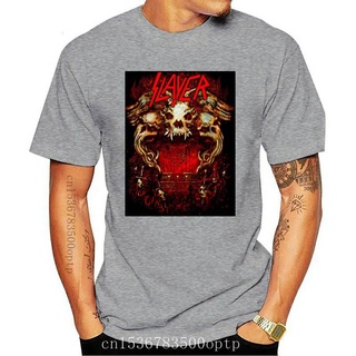 [S-5XL] เสื้อยืด พิมพ์ลาย Slayer 04 สําหรับผู้ชาย