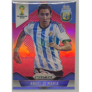 2014 Panini Prizm World Cup Angel Di Maria RED card 126/149