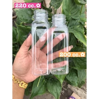 [[150ใบ]]ขวดพลาสติกทรง Star 200CC - 220CC ปากกว้าง 34 พร้อมส่ง/จำกัด 1 คำสั่งซื้อต่อ 2 แพคเท่านั้น[စတာ]