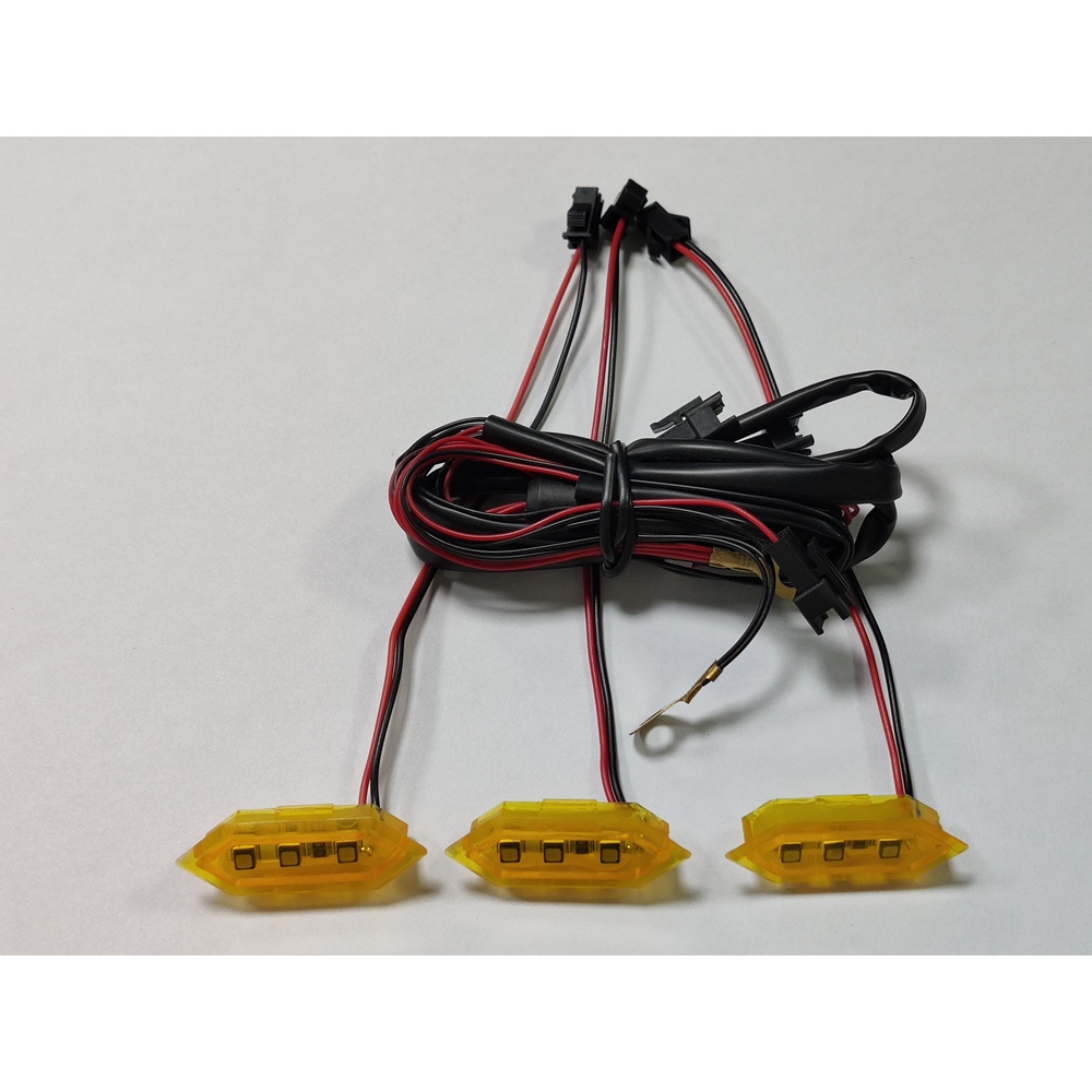 ชุด LED Amber สําหรับตะแกรงตาข่าย FIT สําหรับ FORD RANGER Small T8 ตะแกรงตาข่ายของ My Shop