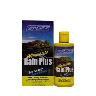 G-MAG น้ำยาเคลือบกระจกรถยนต์ น้ำยาเคลือบกระจก G-MAG RAIN PLUS 120cc.