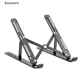 Easyturn Foldable Laptop Stand Aluminium Alloy Notebook Stand Adjustable Tablet Base TH