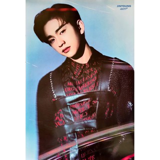 โปสเตอร์ รูปถ่าย บอยแบนด์ เกาหลี GOT7 갓세븐 Jinyoung 박진영 POSTER 24"x35" Inch Korea Boy Band K-pop Hip Hop R&amp;B V3