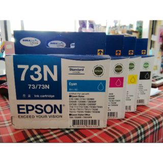 ตลับหมึก EPSON 73N BK/C/M/Y (1ชุด)**สินค้าราคาพิเศษ**