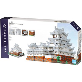 ของแท้จากญี่ปุ่น🧡 Kawada NB 051 Nanoblock Himeji Castle Deluxe Edition (Japan) นาโนบล็อคปราสาทฮิเมจิ