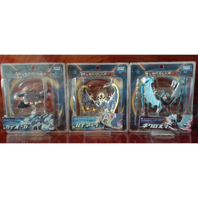 Pokemon Moncolle EX EHP09 Kyogre EHP02 Lunala EHP14 Necrozma (Dawn Wings)