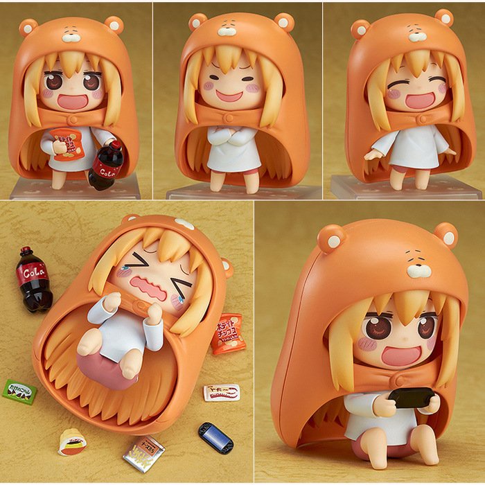 Nendoroid Model Umaru-chan - Nendoroid 390 Himouto! Umaru-chan-Two-Faced Sister ตกแต่งและตั้งโชว์สวย