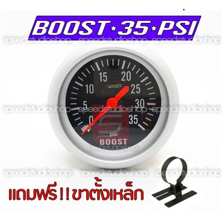 Racetech Boost เกจ์วัดบูสต์ เทอร์โบ turbo gauge 35 ปอนด์ PSI ดีเซล 2.5 นิ้ว