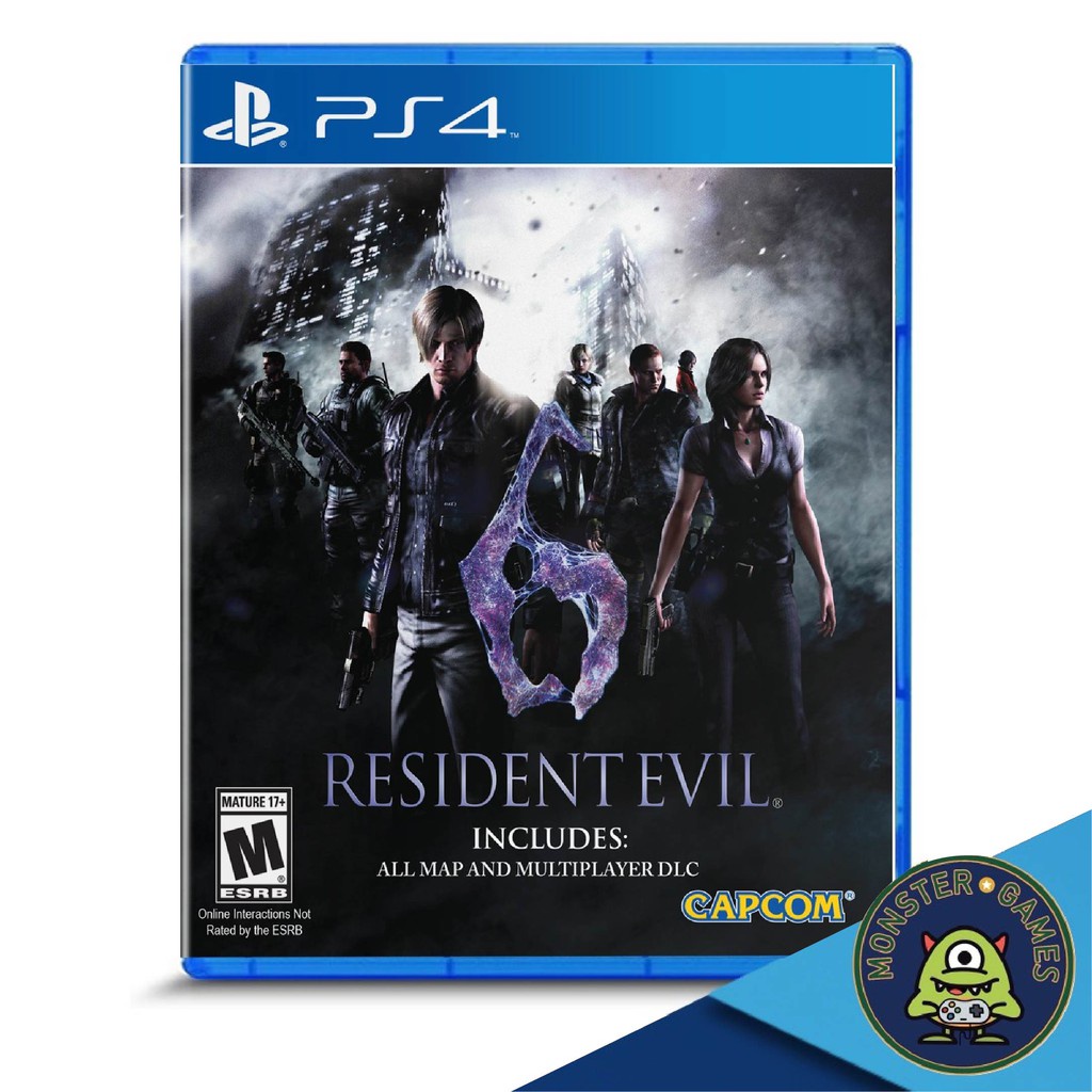 YJ Resident Evil 6 Ps4 มือ 1 ของแท้!!!!! (Ps4 games)(Ps4 game)(เกมส์ Ps.4)(แผ่นเกมส์Ps4)(Biohazard 6 Ps4)(Resident 6 Ps4