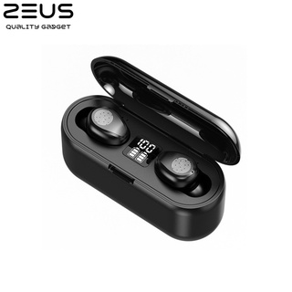 F9 TWS Bluetooth Earphones Hi-Fi Stereo Water Proof IPX7 (หูฟังไร้สาย)