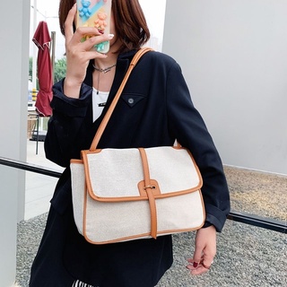 ถุงผ้าใบ tot canvas การเย็บ handbag ใหม่