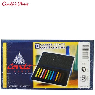 Conté à paris(คองเต้อะปารีส) ชุดสีเครยอง 12 สี 750075