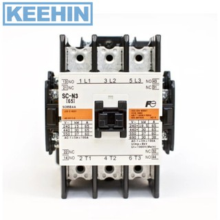 แมกเนติกคอนแทคเตอร์ รุ่น SC-N3 380V FUJI Magnetic Contactor Model SC-N3 380V FUJI