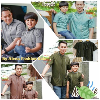 เสื้อแขนสั้น ลาย Irwansyah Koko Father Son Father Copel แฟชั่นคู่รัก