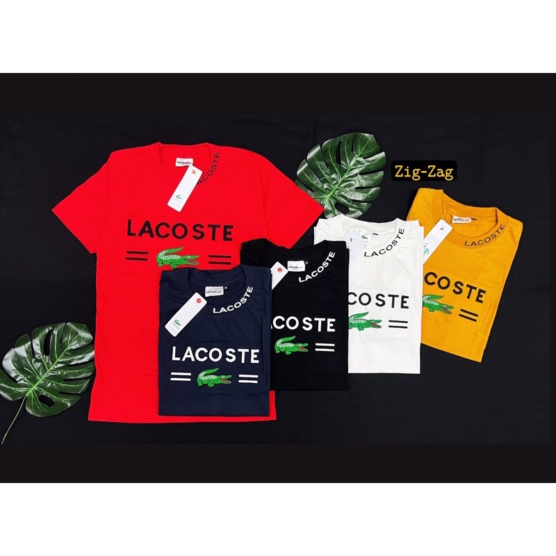 เสื้อยืดงานปัก-งานป้าย ลาคอต Cotton 100% (SMLXL) No.31