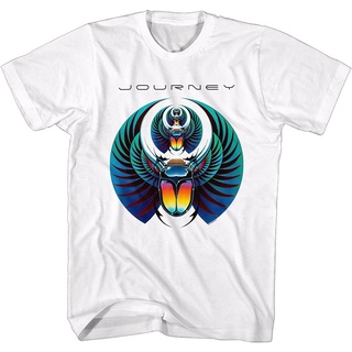 เสื้อยืด ผ้าฝ้าย พิมพ์ลายวงร็อควงร็อค Journey Scarab Beetle Album Guitar สําหรับผู้ชาย