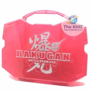 ของแท้ Baku-storage Case (สีแดง) กล่องเก็บลูก bakugan หลากหลายแบบ บาคุกันมือสองสภาพดีมาก