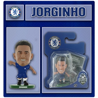 โมเดลนักฟุตบอล SoccerStarz ลิขสิทธิ์แท้จากสโมสร Chelsea - Jorginho 2021