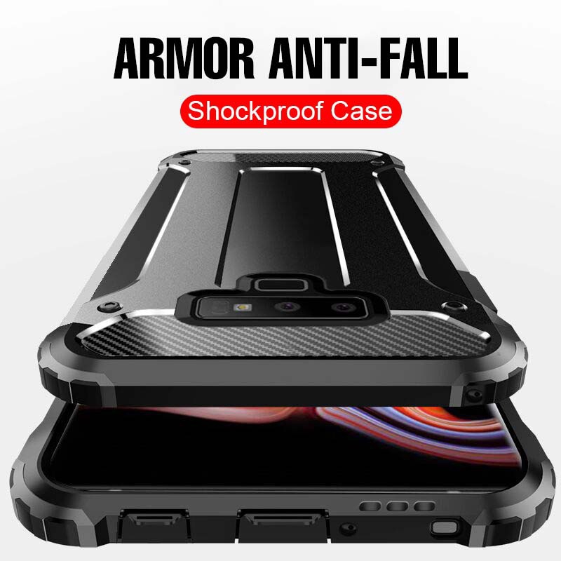 เคสโทรศัพท์มือถือ ปกป้องเต็มรูปแบบ กันกระแทก สไตล์หรูหรา สำหรับ Samsung Galaxy S10 S8 S9 Plus S7 S7edge Note 8 9