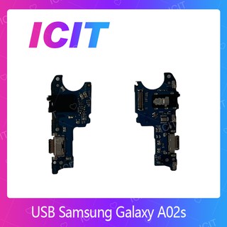 Samsung Galaxy A02s อะไหล่สายแพรตูดชาร์จ แพรก้นชาร์จ Charging Connector Port Flex Cable（ได้1ชิ้นค่ะ) ICIT 2020