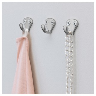 IKEA แท้ค่ะ ขายถูกมากๆ ตะขอ 3 ชิ้น ตะขอแขวน บรรจุ 3 ชิ้น  hanging hook KVASP อิเกีย