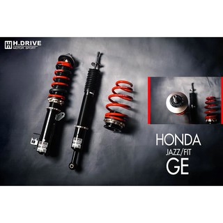 H-Drive โช๊คอัพ Honda ฮอนด้า ชุดแต่ง สตรัทปรับเกลียว สปริงโหลด เอชไดรฟ์ โช๊คสตรัท โช้คแต่ง S-Spec Monotube