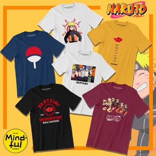 NARUTO GRAPHIC TEES | MINDFUL APPAREL T-SHIRTSเสื้อยืด