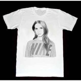 แขนสั้นcrew neckเสื้อยืด Lana Del Rey 70S-XXXXL