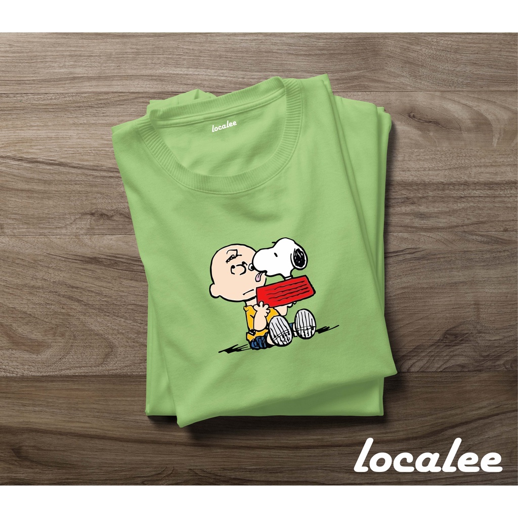 SNOOPY N CHARLIE TSHIRT-UNISEX SNOOPY CHARLIE เสื้อยืด