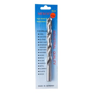 ดอกสว่านเจาะเหล็กไฮสปีด 31/64" เงิน เม็กโก้ 403164 Steel drill bit HSS 31/64 "Silver Mico 403164