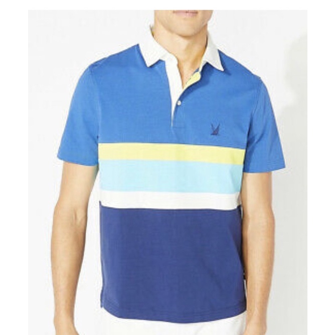 Nautica Polo Shirt เสื้อโปโลเชิ้ต นอติก้า ผ้าคอตต้อน 100% ของแท้