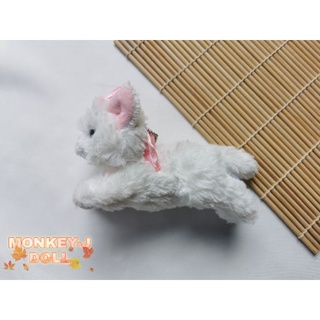 พวงกุญแจ​ตุ๊กตาแมวมารีตาแก้ว มือสอง The Aristocats Marie งานDisney Store​