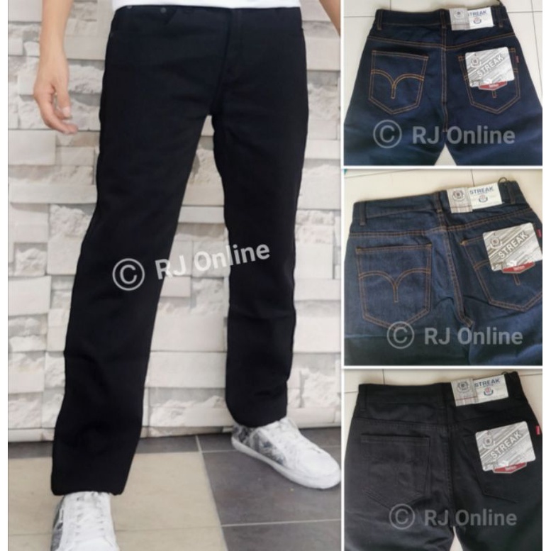 กางเกงยีนส์ผู้ชาย Regular fit / Seluar Panjang Jeans lelaki Regular fit