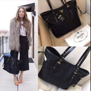 New​ Prada​ nylon​ tote