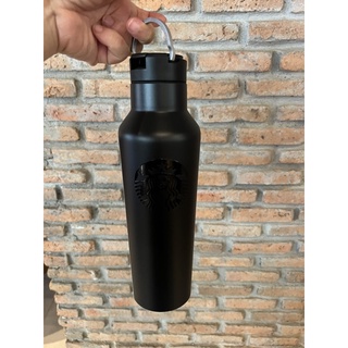 starbucks corkcicle black water bottle 20 oz