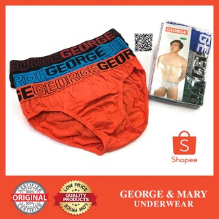 【1แถม1】(3 ชิ้น) แท้ 100% George Originals Mens Brief 3in1 กางเกงในชาย ผ้านุ่มใส่สบาย ไม่อึดอัด ระบายอากาศได้ดี