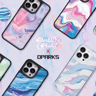 【Korean Phone Case】 Limitied Edition Marble Planet X DPARKS Collection2 Clear for Compatible for iPhone 13 Pro Max Mini Made in Korea