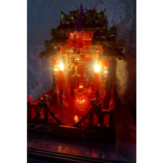 (แพ็ค 2 ชิ้น) Zeazon หลอดเทียน สั้น แดง สูง 14.5CM ศาลเจ้า หิ้งพระ ขนาด 15W ขั้วเขี้ยว B15 - รูปที่ 3