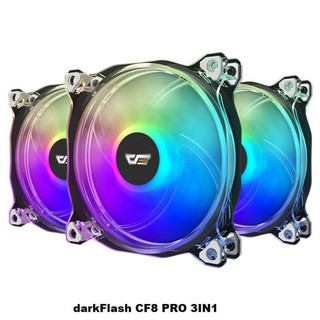 HOT#darkFlash CF8 Pro 3in1 RGB (sync with mobo)