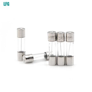 Glass Fuse ฟิวส์แก้ว ขนาด 5x20 mm 250V 5 ชิ้น