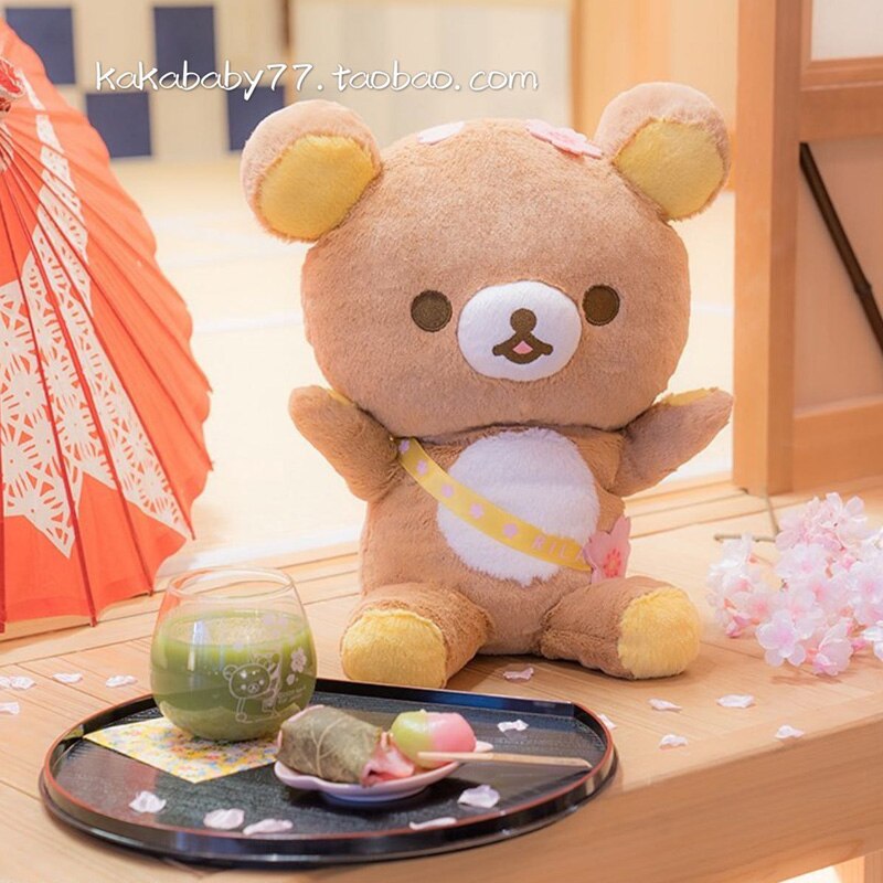 rilakkuma cherry blossom plush