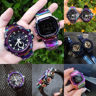 นาฬิกา G shock รวมสีไทเทสุดฮอต แฟชั่นสุดฮอตราคาประหยัด แถมฟรีผ้าเช็ด พร้อมเซ็ทเวลา